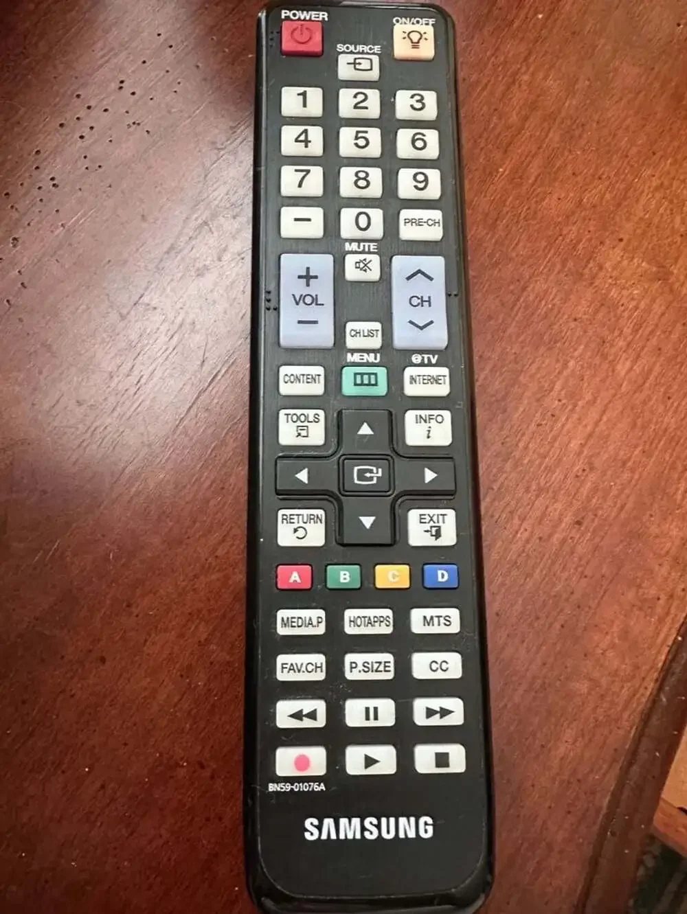 Samsung BN59-01076A TV Remote Control